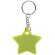 Llaveros originales en forma de estrella reflectante pvc