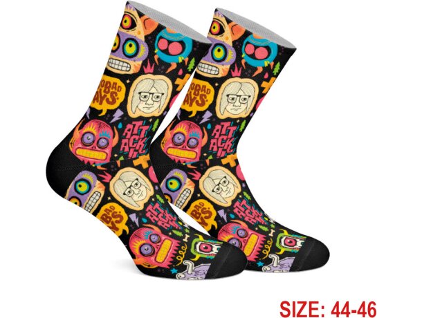 Calcetines Walker personalizado mediante sublimación