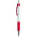 Boligrafo Plastico bicolor rojo merchandising