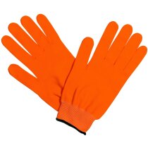 Guantes polares en varios colores naranja Guantes polares en varios colores naranja