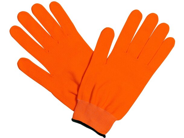 Guantes polares en varios colores naranja Guantes polares en varios colores naranja