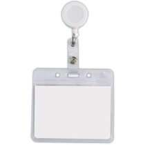 Personalizar porta identificador retráctil blanco