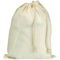 Bolsa de algodón cierre de cordón 115 g/m2