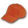 Gorras de béisbol de algodón Basic Naranja