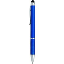 Bolígrafo puntero de aluminio con varias tintas azul