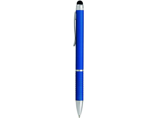 Bolígrafo puntero de aluminio con varias tintas azul