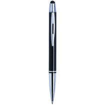 Puntero para pantalla de aluminio con bolígrafo personalizado negro Puntero para pantalla de aluminio con bolígrafo personalizado negro