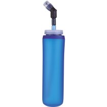 Bidones de deporte personalizados Ultrail TPU 500ml azul con pajita