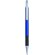 Bolígrafo con clip curvado azul