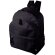Mochilas infantiles personalizadas con bolsillos delanteros en rPET sostenible Bussy Negro