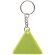 Llavero original personalizado triangular pvc