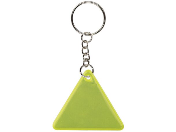 Llavero original personalizado triangular pvc