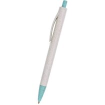 Bolígrafo Ecotam caña trigo ABS reciclado azul