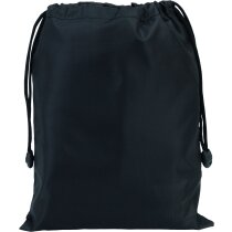 Bolsa Poliester mediana personalizada negra Bolsa Poliester mediana personalizada negra