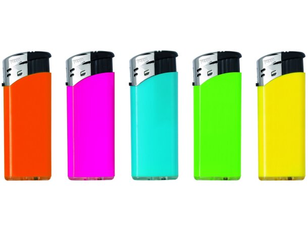 Encendedor eléctrico Piski con chispa y seguridad integrada personalizado multicolor