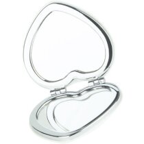 Espejos para boda en forma de corazón Ketal 7,1 x 6,5 cm en blanco