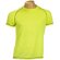 Camiseta técnica cuello redondo poliéster 145 g/m2 Cubik Amarillo