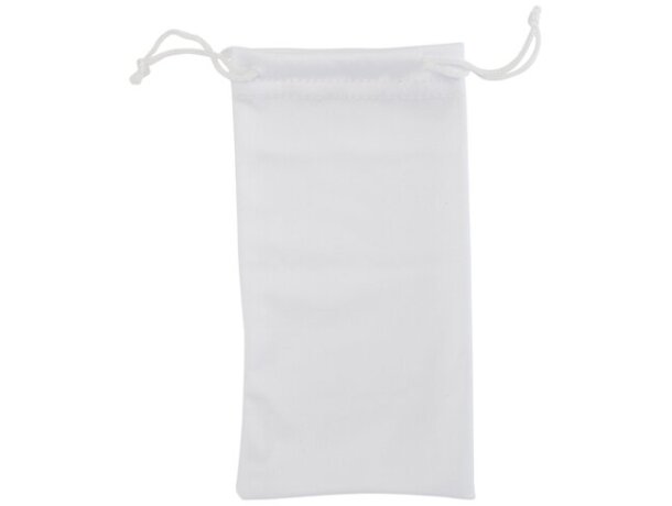 Funda Sumix microfibra blanca con cordón cierre