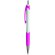 Boligrafo Plastico bicolor rosa
