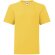 Camisetas manga corta unisex de algodón peinado 150 g/m2 Iconic Amarillo