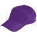 Gorra de béisbol para merchandising infantil  de algodón Bakid Morado