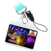 Identificador de pvc para lanyard personalizado Identificador de pvc para lanyard personalizado