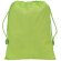 Bolsa de deporte poliéster 190D de cuerdas Verde pistacho