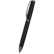 Bolígrafo Lenox aluminio negro mate mecanismo clic