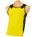 Camiseta de baloncesto personalizable poliéster 145 g/m2 Dream Amarillo