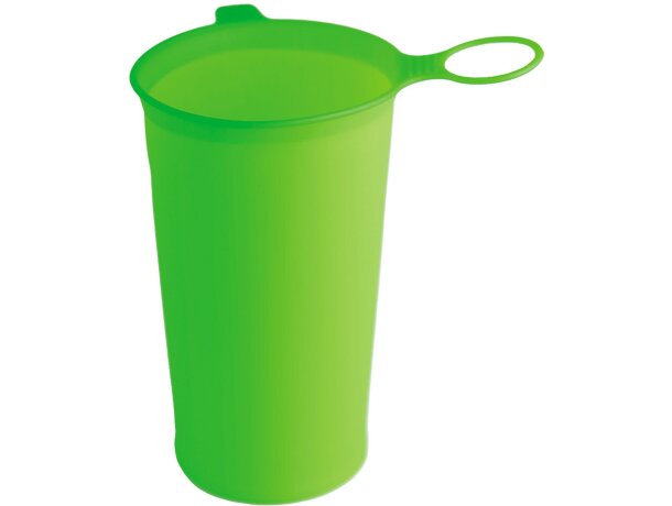Vaso de plástico personalizado TPU verde pistacho 350ml