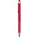 Bolígrafo de aluminio personalizado rojo