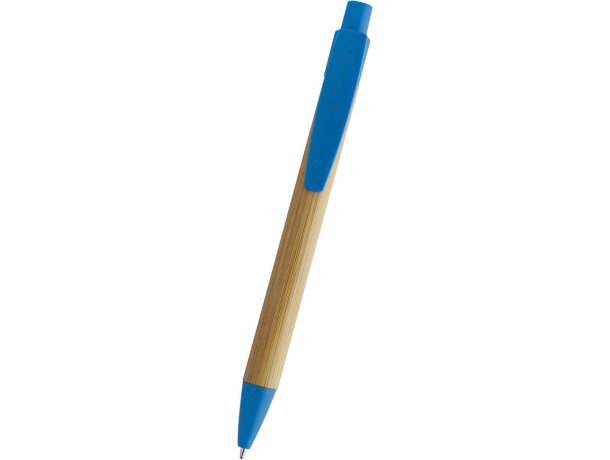 Canion bambú paja trigo escritura sostenible