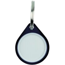 Llavero carro colores con logo azul Llavero carro colores con logo azul