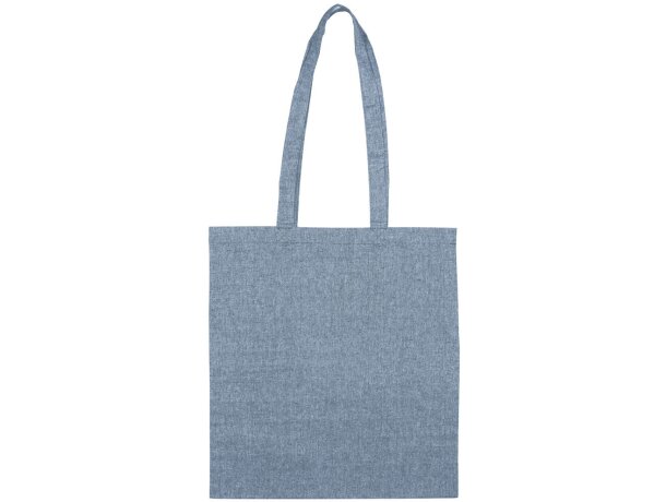 Bolsa de algodón reciclado Tikal con asas largas y textura
