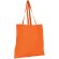Bolsa de aalgodón 115 g/m2 Leben Naranja