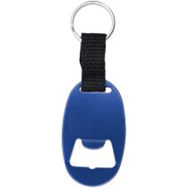 Llavero abridor en metal de variados colores con correa