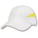 Gorras running detalles de color microfibra