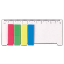 Regla Punka translúcida 12 cm con personalización