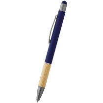 Bolígrafos gomosos Benton grip de bambú en 4 colores
