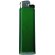 Mechero Cricket cromo recargable piedra 6 tonalidades brillantes para publicidad barato verde