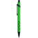 Bolígrafo de aluminio en colores opacos personalizado verde
