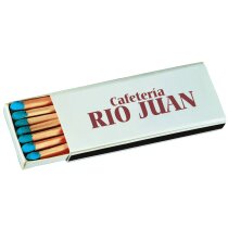 Caja estandar con 11 cerillas blanca