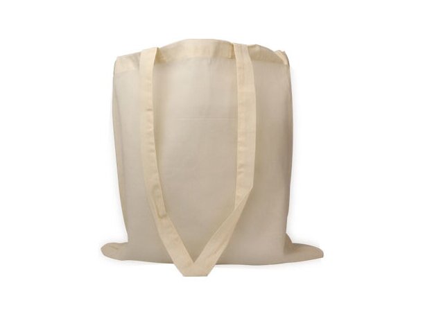 Bolsa de algodón natural Cedar de 180 gr con asas largas 73 cm