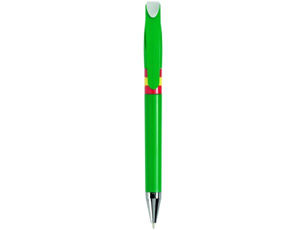 Bolígrafo de colores con banderas personalizado