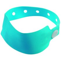 Pulsera de seguridad de colores personalizada azul claro Pulsera de seguridad de colores personalizada azul claro