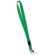 Lanyards impreso con cierre de seguridad de cuello poliéster Verde