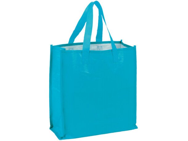 Bolsa de la compra con logo asas cortas laminado
