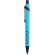 Bolígrafo de aluminio en colores opacos azul
