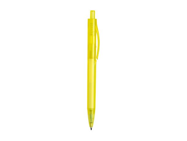 Boli con nombre plástico amarillo