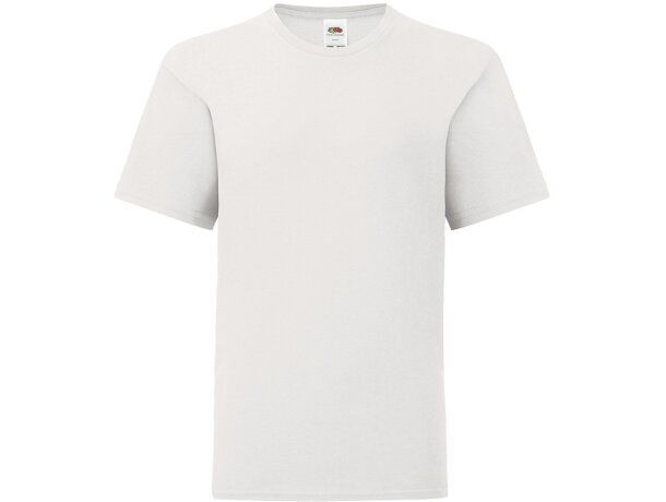 Camisetas manga corta niños de algodón peinado 140 g/m2 Iconic